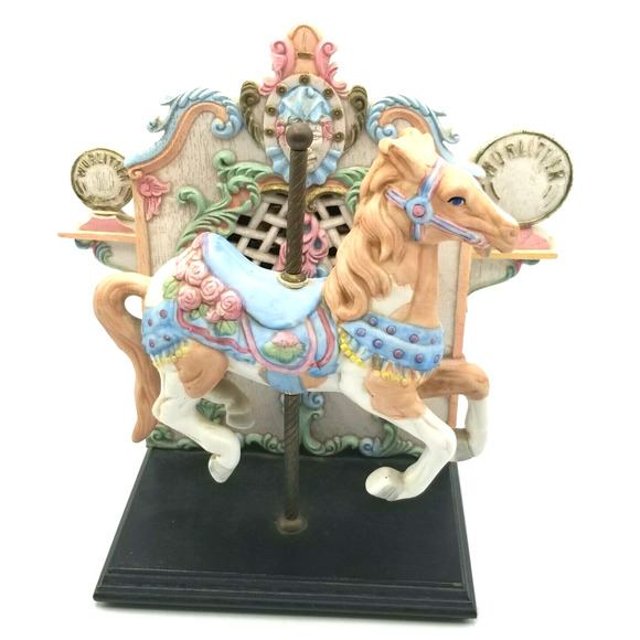 Willits Designs Carousel Memories Music Box Vintage 1987 Plays "As Time Goes By" - Picture 2 of 12